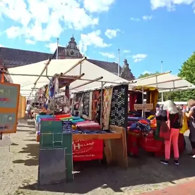 Stoffmarkt Holland Video